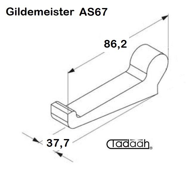 355-10-2130-001 Nasello per tornio plurimandrino Gildemeister - DMG Mori AS67