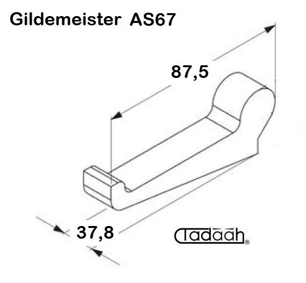 355-10-2130/002 Chuck lever suitable for Gildemeister - DMG Mori AS67