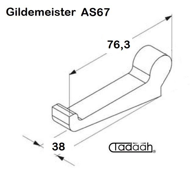 355-10-2130-051 Chuck lever suitable for Gildemeister multispindle - DMG Mori AS67