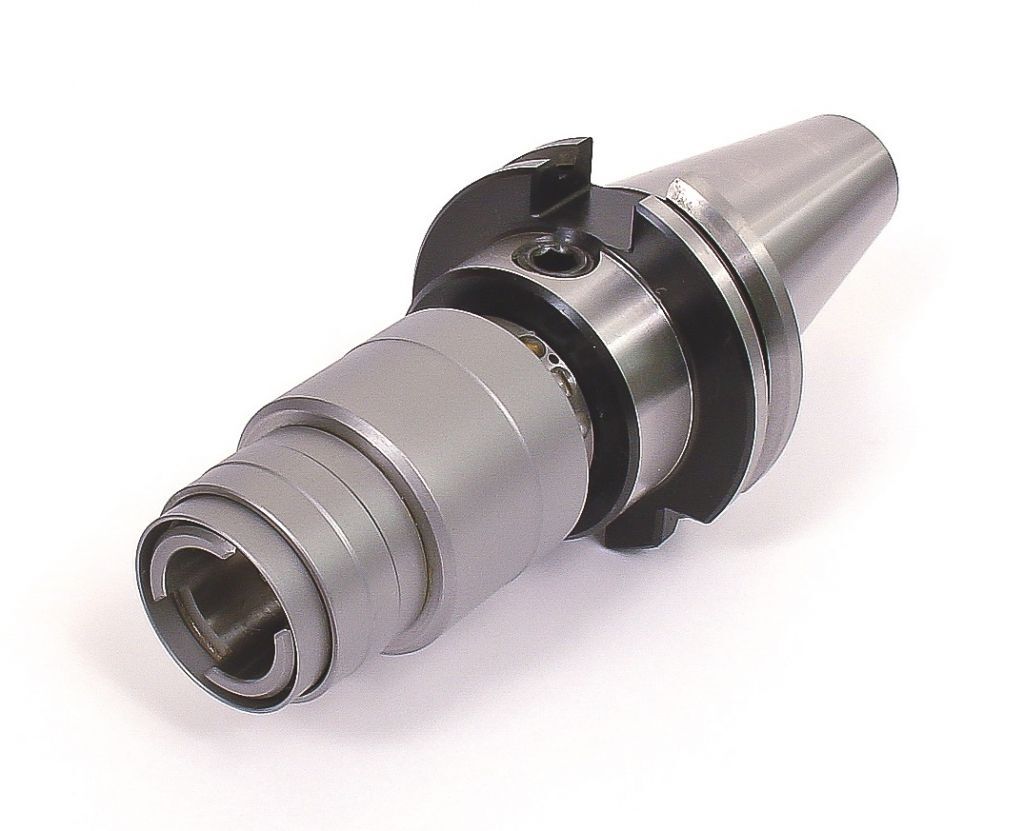 TD0136MARIISO01 Maschiatore con refrigerazione interna attacco ISO40-B con compensazione assiale, DIN 69871, capacità maschiatura da M3 a M12 - attacco bussola Dia. 19mm