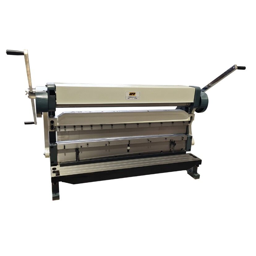 LTF 371007 Calandra-Cesoia-Piegatrice 3 in 1 per la tranciatura di acciaio, alluminio, ottone, piombo, rame e plastica - Lunghezza lama 1067 mm