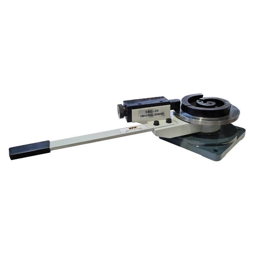 LTF 373217 Curvatrice universale con 3 set di utensili per piegare pezzi di metallo - Capacità piatto 30x10 mm