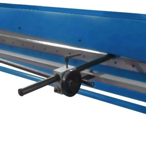 METALLKRAFT 3746020 Manuelle Tafelblechschere Geeignet zum Schneiden von Stahl, Aluminium und Kupfer, max. Breite 2.000mm, max. Blechstärke 1,25mm - Modell TBS 2001-12