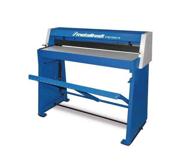 METALLKRAFT 3772910 Sheet metal shears with foot control for cutting steel and non-ferrous metals, Working width 1050mm - Model FTBS 1050-10