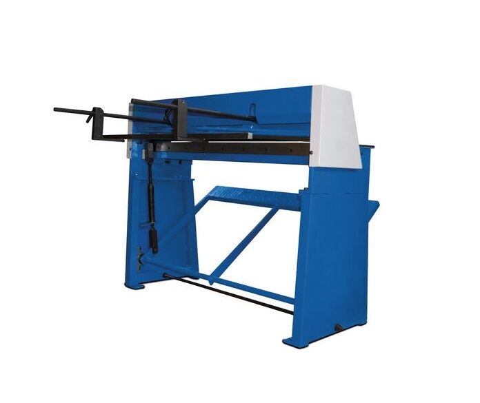 METALLKRAFT 3772910 Sheet metal shears with foot control for cutting steel and non-ferrous metals, Working width 1050mm - Model FTBS 1050-10