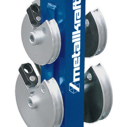 METALLKRAFT 3776030 Mobile Rohrbiegemaschine Zum kalten Biegen von dünnwandigen Rohren aus Messing, Kupfer, Stahl und anderen Materialien, Modell RB 30 ideal für Werkstätten, Baustellen und Karosseriebetriebe