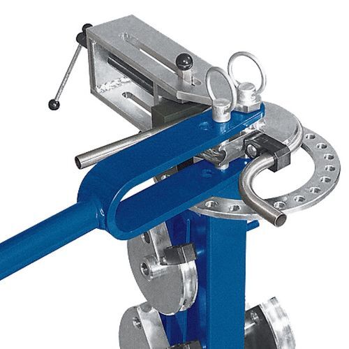 METALLKRAFT 3776030 Mobile Rohrbiegemaschine Zum kalten Biegen von dünnwandigen Rohren aus Messing, Kupfer, Stahl und anderen Materialien, Modell RB 30 ideal für Werkstätten, Baustellen und Karosseriebetriebe