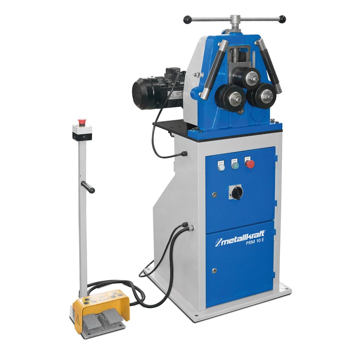 METALLKRAFT 3780011 Curvatrice motorizzata 400V modello PRM 10 E per la curvatura di materiale a sezione quadrata 