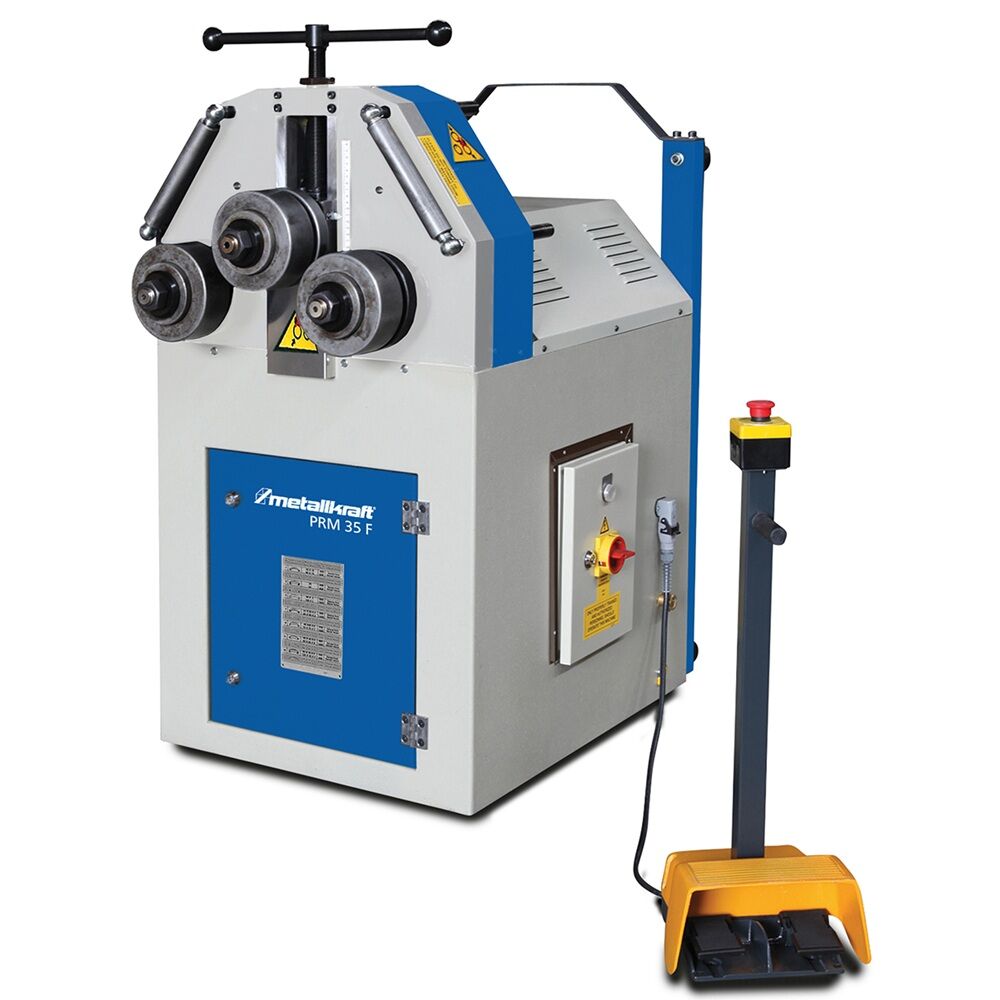 METALLKRAFT 3812035 Curvatrice orizzontale e verticale 400V modello PRM 35 F per profilati e tubi