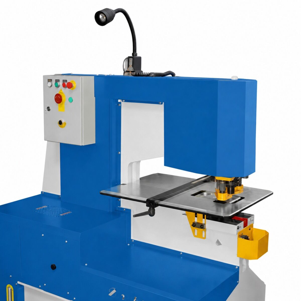 METALLKRAFT 3818175 Punzonatrice idraulica con comando a pedale, modello HLS 175 S, 11 kW, trifase 400V, forza di punzonatura 175 tonnellate