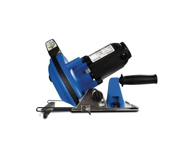 METALLKRAFT 3840231 Metallhandkreissäge für den Einsatz im Betriebe und auf Baustellen zum Schneiden von Aluminium, Stahl und Edelstahl, Modell HKS 230