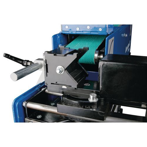 METALLKRAFT 3921001 Levigatrice multifunzione per tubi e profilati dimensioni nastro 100x2000 mm - Modello KRBS 101