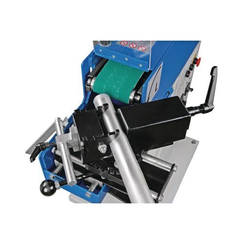 METALLKRAFT 3921001 Levigatrice multifunzione per tubi e profilati dimensioni nastro 100x2000 mm - Modello KRBS 101