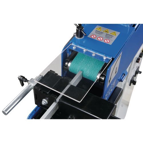 METALLKRAFT 3921001 Levigatrice multifunzione per tubi e profilati dimensioni nastro 100x2000 mm - Modello KRBS 101