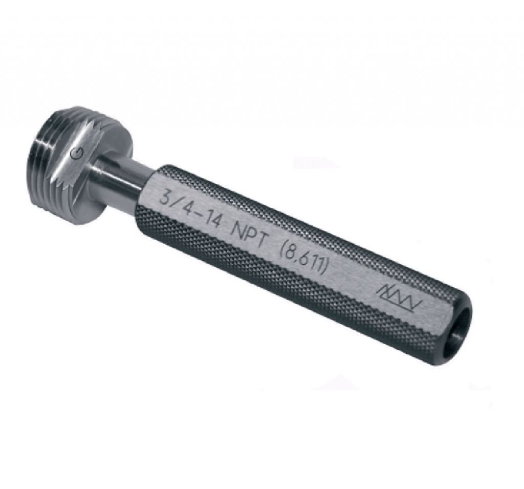 3952.01 GO/NO GO limit plug gauge for NPT threads - Ø1/16"-27 - ANSI/ASME B 1.20.1