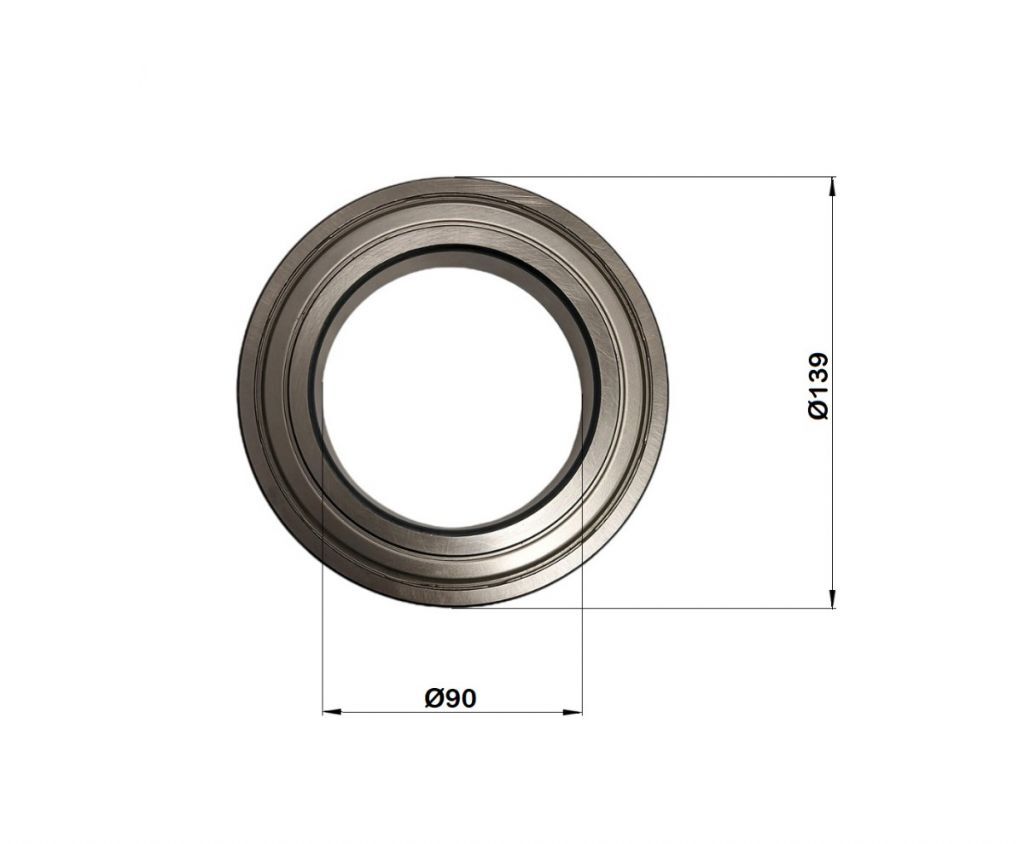 40.01.111 Bearing ØEst.139 for Gildemeister-DMG Mori GM42