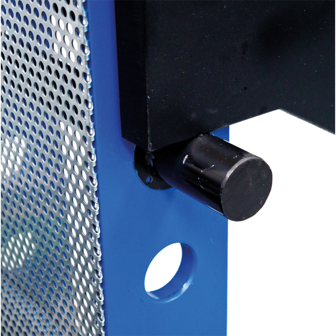 METALLKRAFT 4013160 Pressa idraulica professionale modello WPP 160 HBK con cilindro mobile e due velocità di avanzamento pistone, portata 160 tonnellate, per lavori di assemblaggio e raddrizzamento, ispezione lavori
