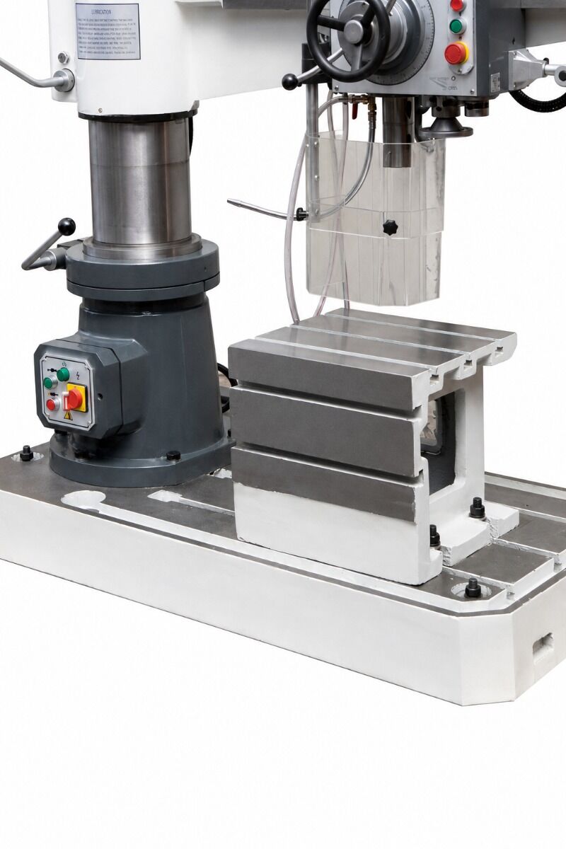 LTF 416.21 Trapano radiale con attacco CM4, trifase 400V, 2.2 kW, mandrino B16 e cubo fisso, capacità massima di foratura Ø32 mm