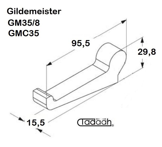 42.01.293 Nasello per tornio plurimandrino Gildemeister - DMG Mori GM35/8 - GMC35