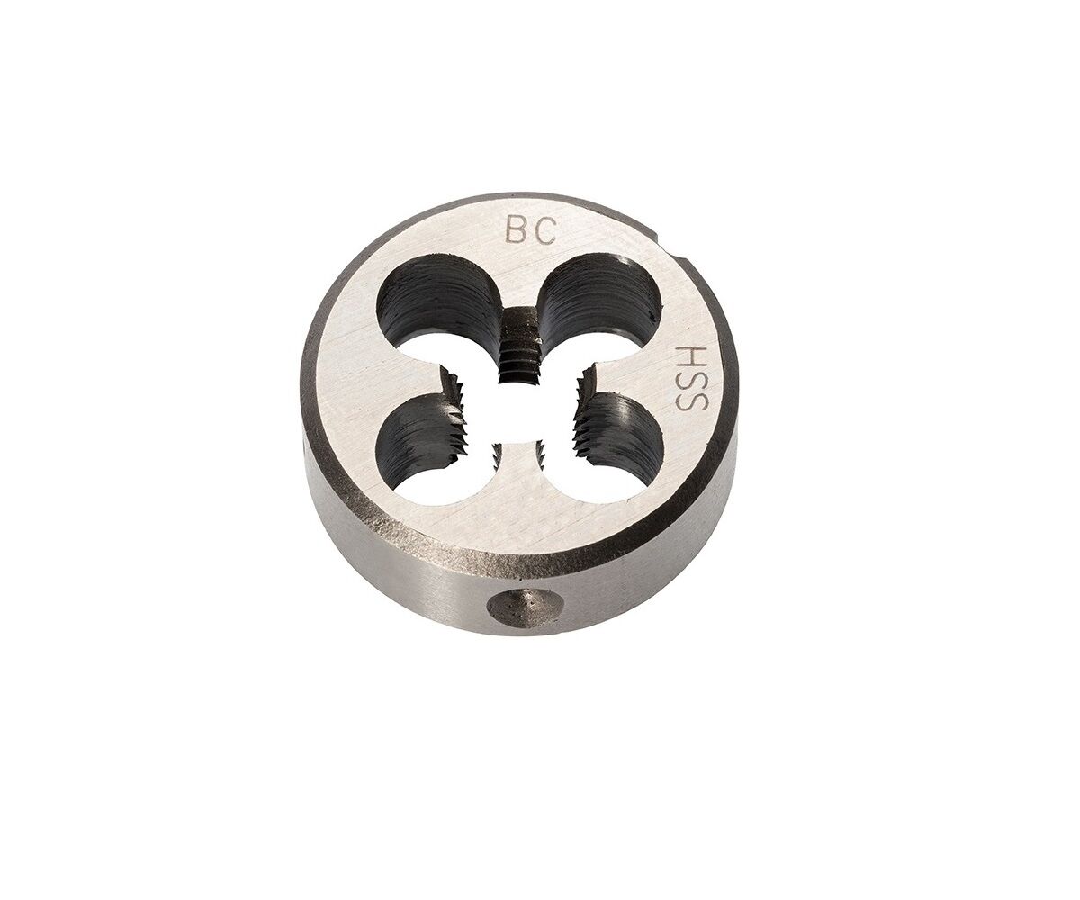 4201 BOHRCRAFT Thread metric ISO DIN 13 circular dies HSS-G, Ø25x9 mm, Tolerance 6g, form B preslotted