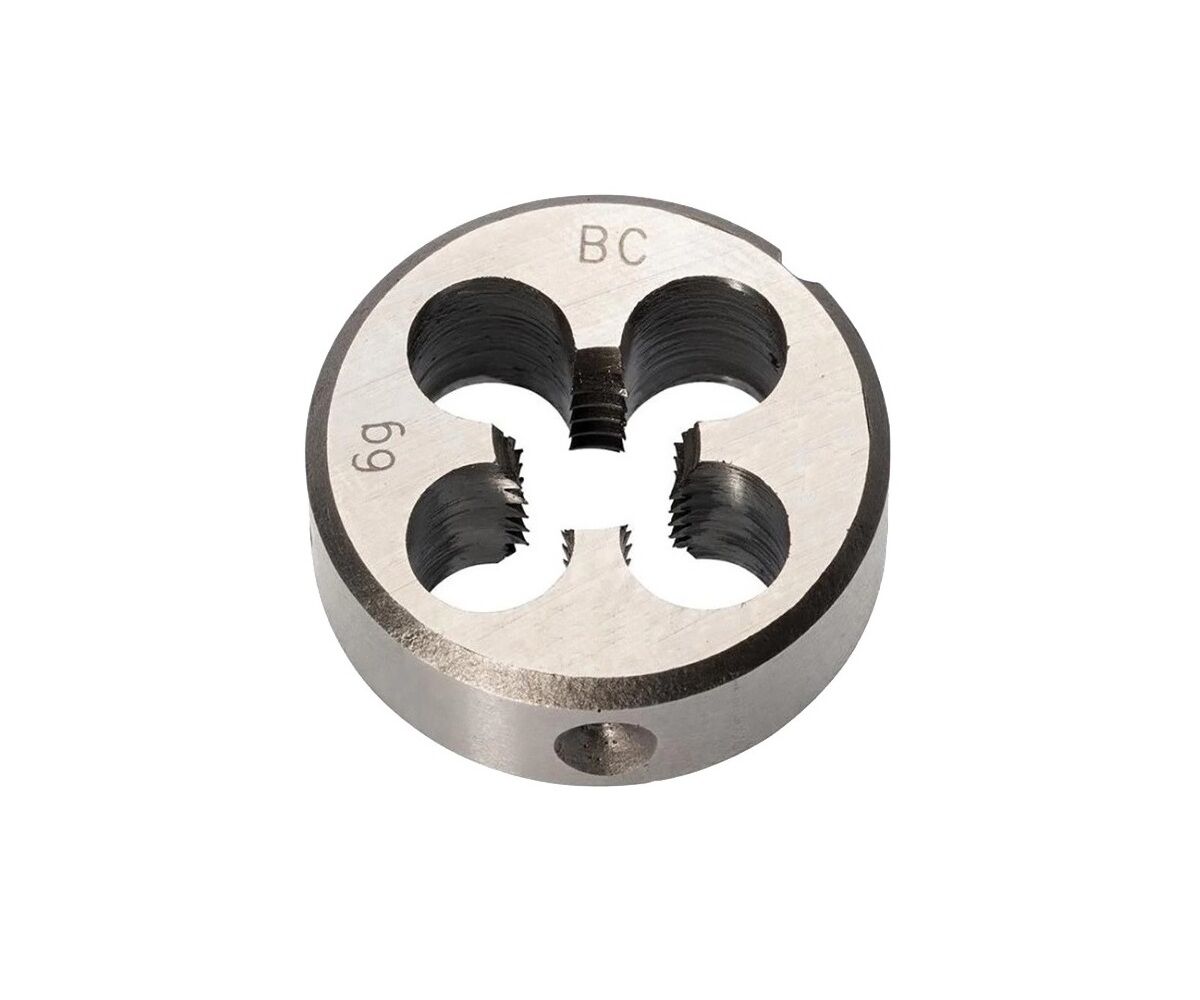 4209 BOHRCRAFT Filiere tonde metriche SINISTRE in HSS-G DIN EN 22568, tolleranza 6g, imbocco corretto forma B