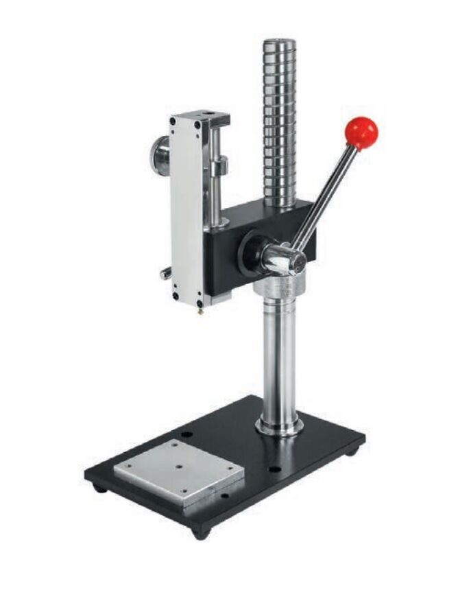 
4801192 RUPAC Hebelständer für TVP-Modell-Dynamometer – Arbeitshub 115 ÷ 318 mm – Max. Arbeitskraft 500 N – Abmessungen 150 x 233 x 420 mm
