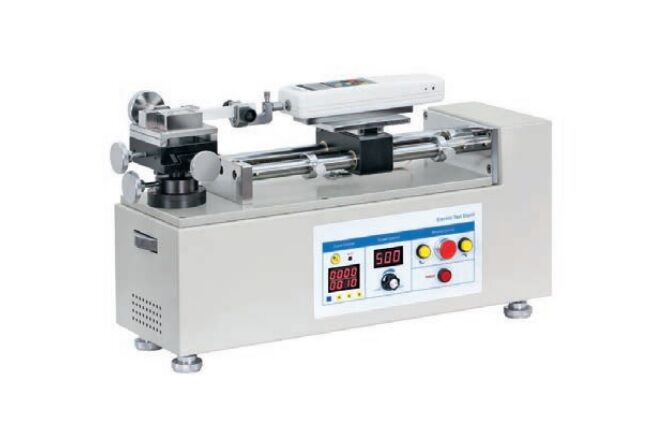 4802194 RUPAC Banco di prova orizzontale motorizzato - Stativo modello THM-N per dinamometro - max forza di lavoro 500N - Gamma velocità 50 - 500 mm/min