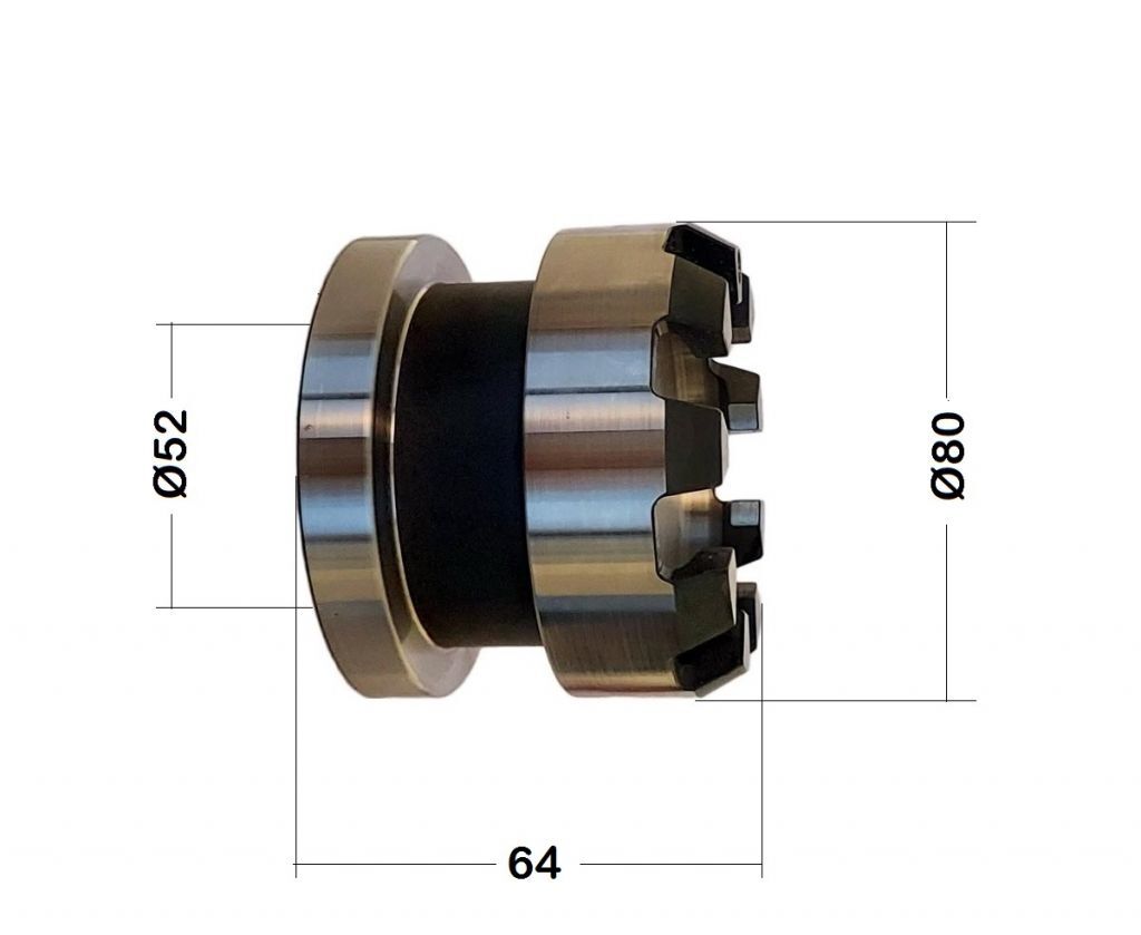 C 3210A-G1SZ Campana apertura chiusura pinza per Schütte AG20 - SG18 con 9 spacchi