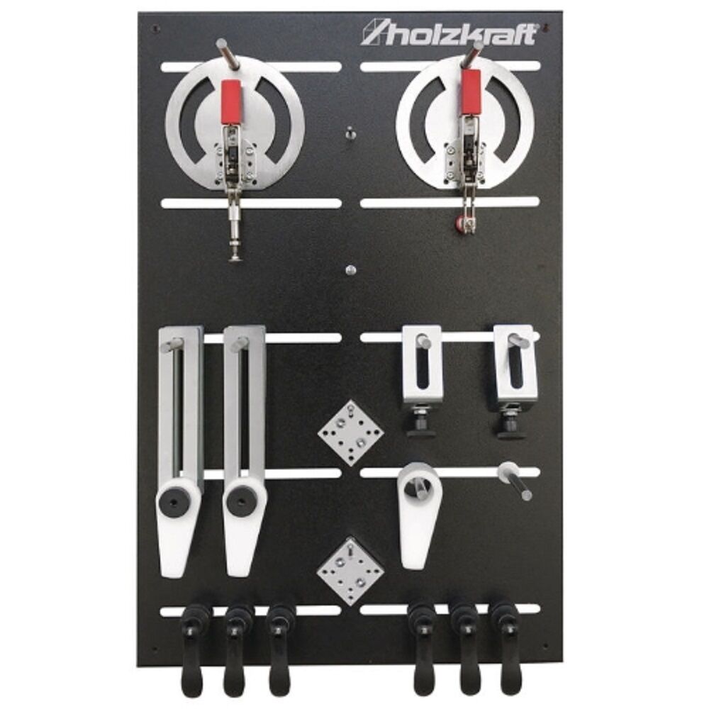 HOLZKRAFT 5198100 Sistema di bloccaggio e montaggio per tavoli da lavoro per legno