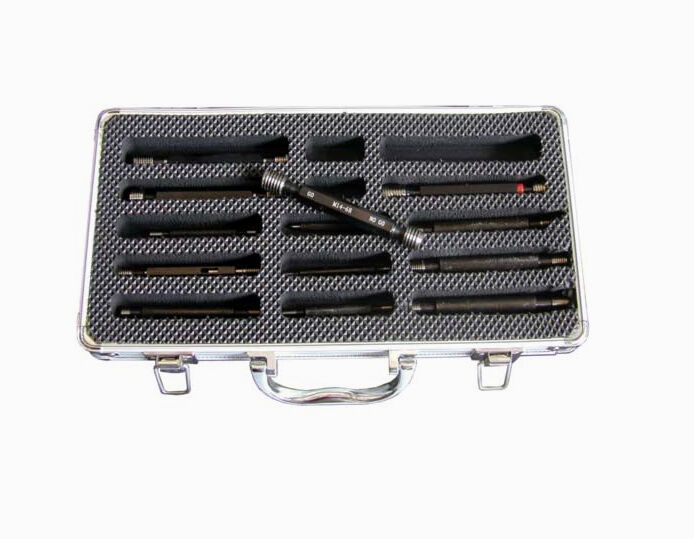 572-200 Sets 21 limit thread gauges “go” and “no go” rough thread DIN 13 - Plastic box