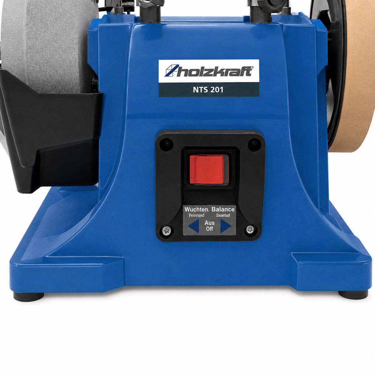 HOLZCRAFT 5750201 Molatrice universale per secco/umido 150W, modello NTS 201, monofase 230V, dimensione mola 200x40mm