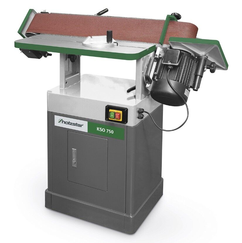 HOLZSTAR 5900751 Bandschleifer mit oszillierendem Tisch - Modell KSO 750 - Bandabmessungen 2270x150mm 230V