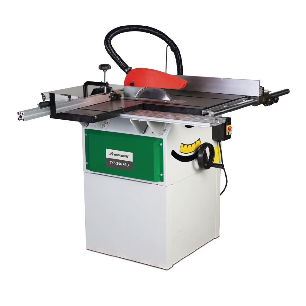 HOLZSTAR 5902028 Sega circolare Modello TKS 254 PRO - Max Ø lama 254mm, Larghezza taglio 610mm, 400V
