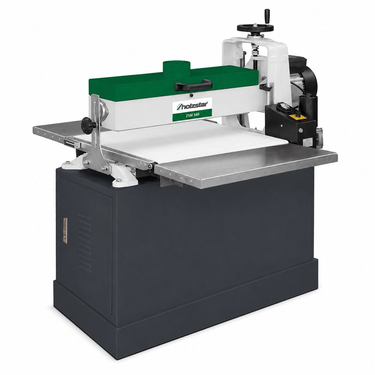 HOLZSTAR 5903560 Levigatrice cilindrica per rettifica di superfici 1.5 kW, modello ZSM 560, monofase 230V, velocità di avanzamento continua regolabile tramite potenziometro