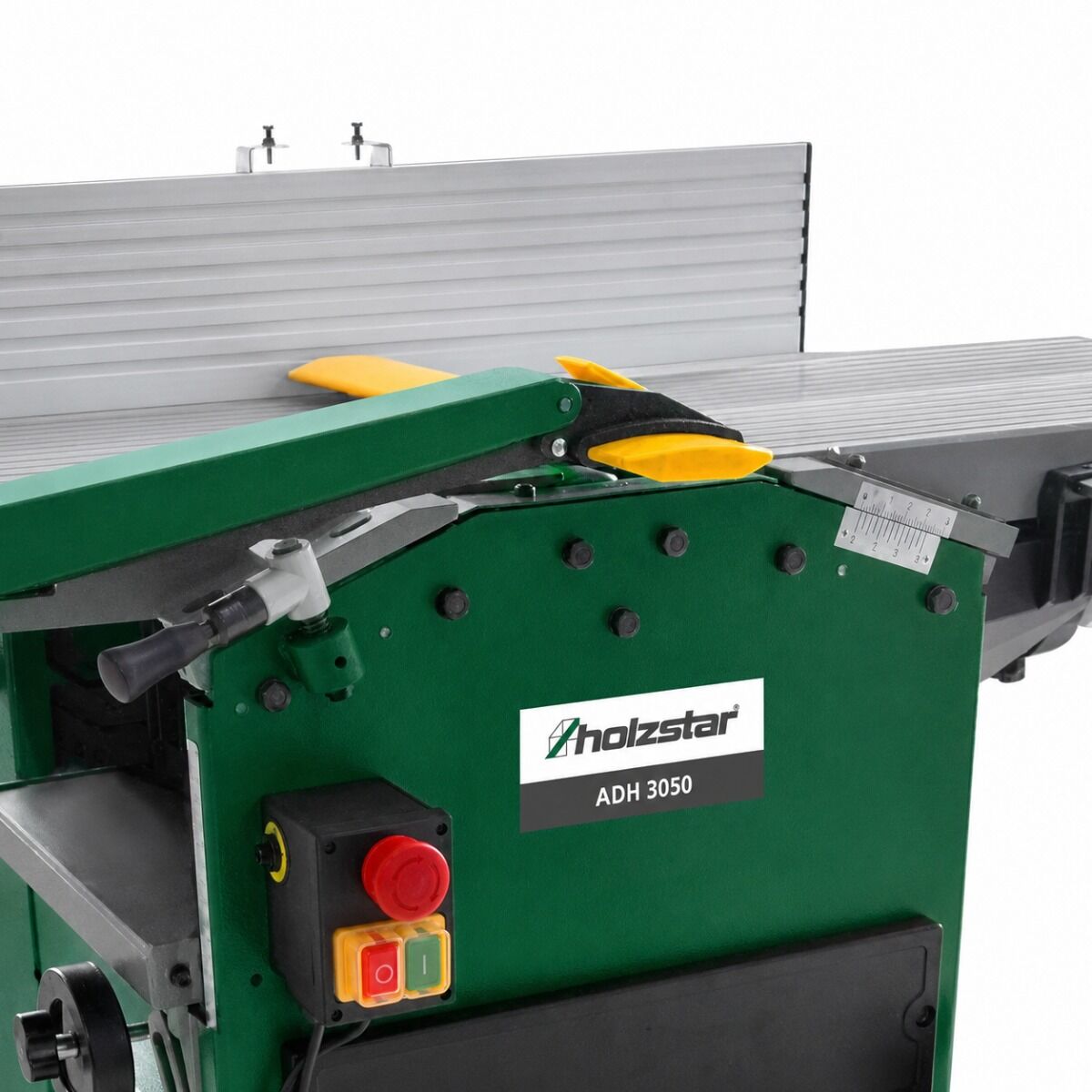 HOLZSTAR 5904130 Pialla combinata a filo e spessore, modello ADH 3050, monofase 230V, larghezza piallatura 305 mm