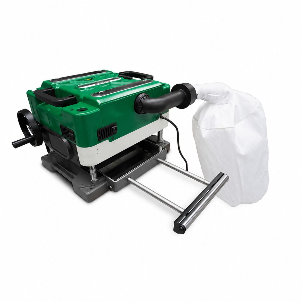HOLZSTAR 5904335 Pialla a spessore portatile, modello DH 330-2, a 3 coltelli, monofase 230V, larghezza piallatura 330 mm