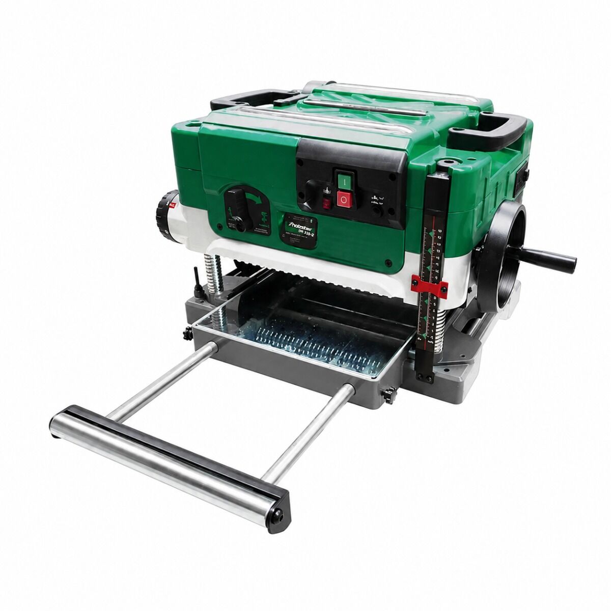 HOLZSTAR 5904335 Pialla a spessore portatile, modello DH 330-2, a 3 coltelli, monofase 230V, larghezza piallatura 330 mm