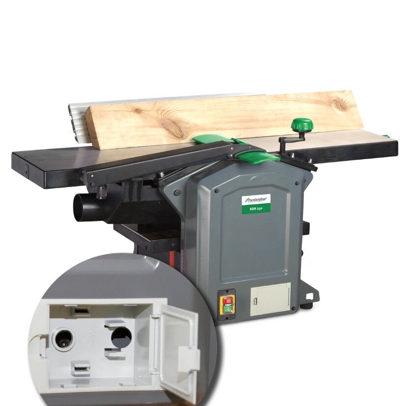 HOLZSTAR 5905305 Pialla combinata a filo e spessore Modello ADH305 - Max larghezza piallatura 305 mm
