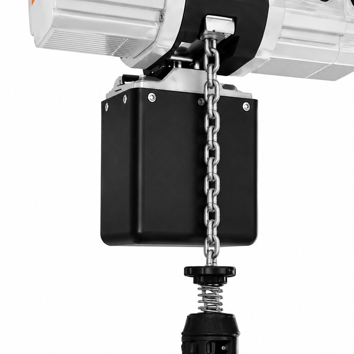 UNICRAFT 6194550 Paranco elettrico a catena modello EKZT 500-1, portata 0.5t, doppia sicurezza grazie al freno elettro-meccanico