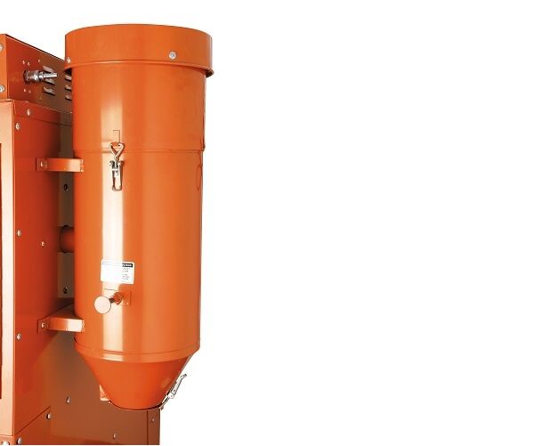 UNICRAFT 6204003 Kabinenstrahlgerät zum Reinigen und Entfernen von verschiedenen Materialien, Kabinenvolumen 310 Liter, Modell SSK 2.5