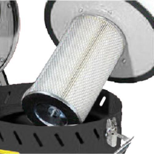 UNICRAFT 6204030 Sabbiatrice mobile con sistema di aspirazione per lavori di sabbiatura con spazzola, Modello MSSG 105 A