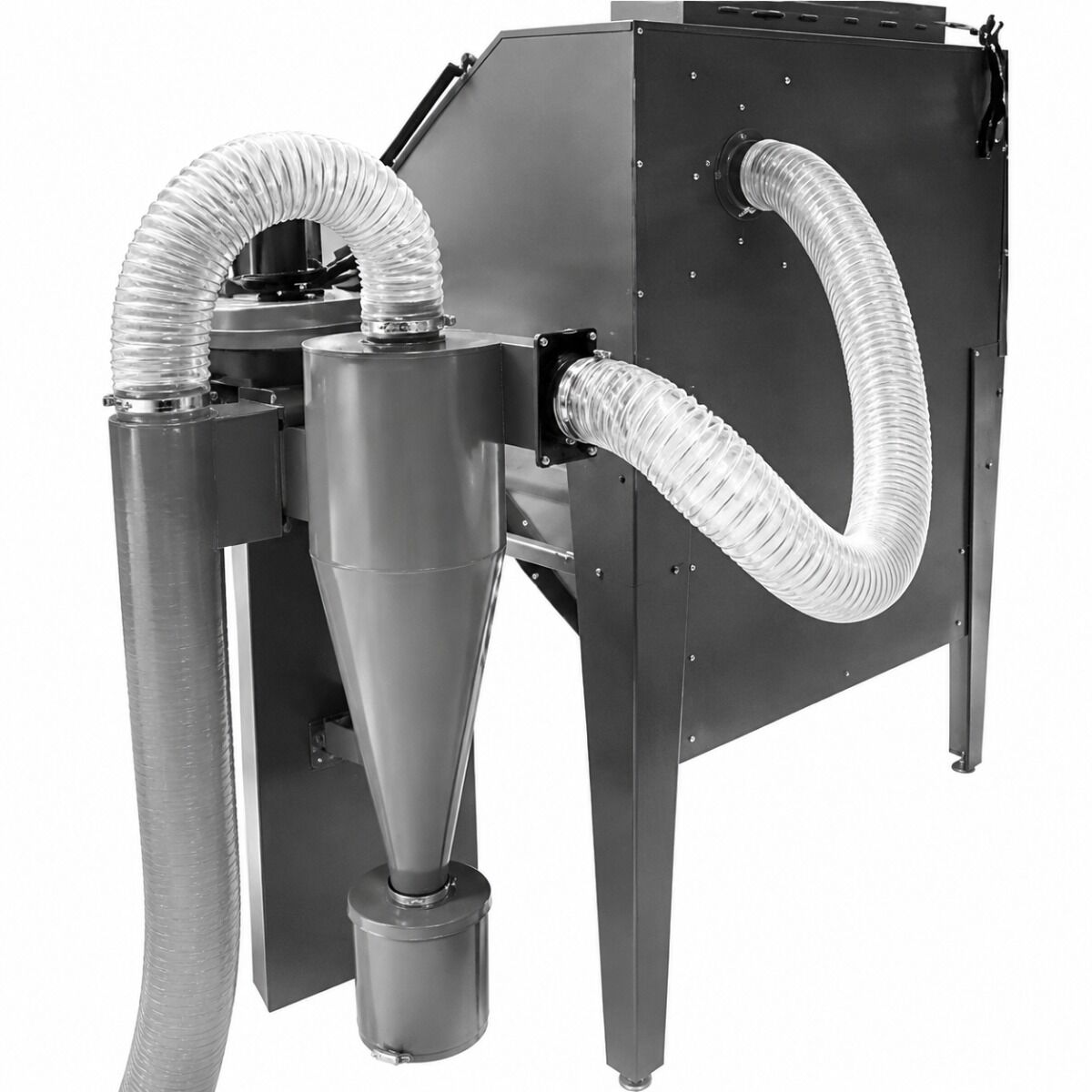 UNICRAFT 6204090 Depolveratore centrifugo, modello ZAA 34, monofase 230V, 550 W, con filtro a cartuccia, capacità di aspirazione 15 m³/min