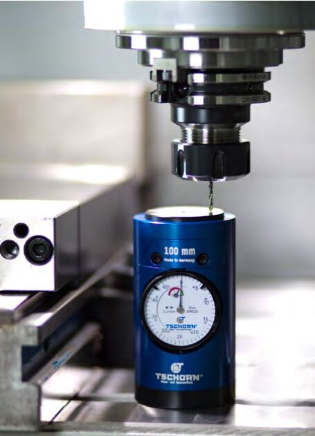 653.502 Magnetic Mechanical zero presetting for micro tools TSCHORN GMBH - Height 100mm and plate diameter 42mm