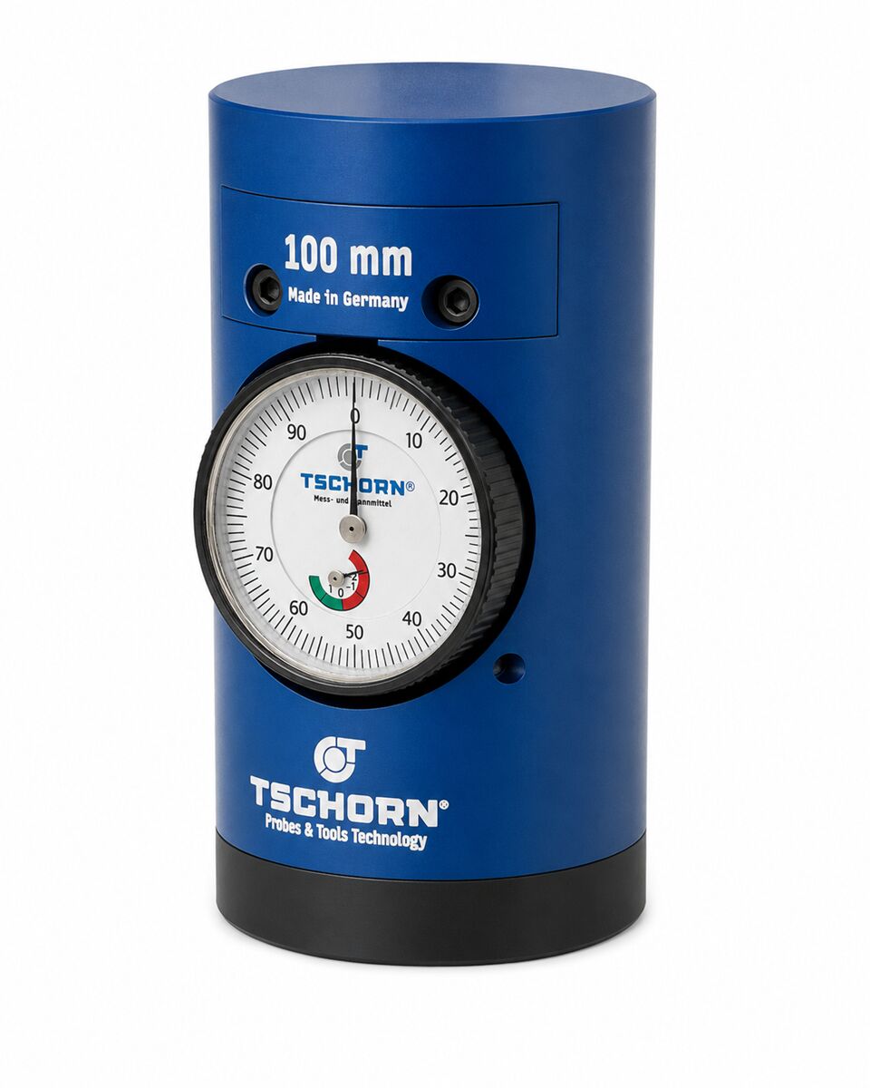 653.502 Azzeratore-Presetter magnetico TSCHORN GMBH per micro utensili - Altezza 100mm e piatto diametro 42mm