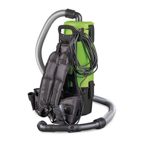  7003115 CLEANCRAFT Comodo e pratico aspirapolvere industriale a zaino per lavorare senza fatica modello flexCAT 104, 4 l, 700 W