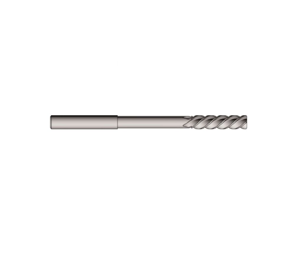 UTENSILERIA OSSOLANA Carbides reamer with machine H7 and cylindrical shank h8, micrograin K20 - shape E