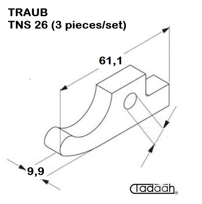 738 508 Chuck lever suitable for CNC machine TRAUB model TNS26