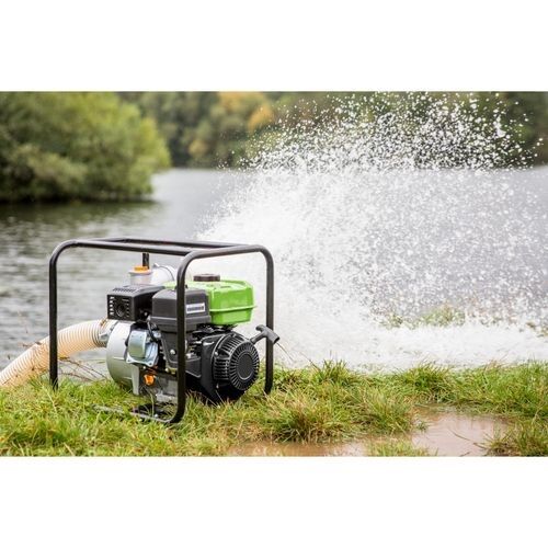 CLEANCRAFT 7500080 Frischwasserpumpe FWP 80 mit 4-Takt-Benzinmotor 4.5 kW