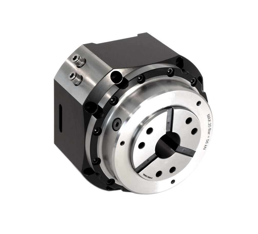 772065 Morsa pneumatica modulare per pinze di serraggio a cambio rapido 787E - 788E - SK65BZI compatibili con mandrini originali HAINBUCH