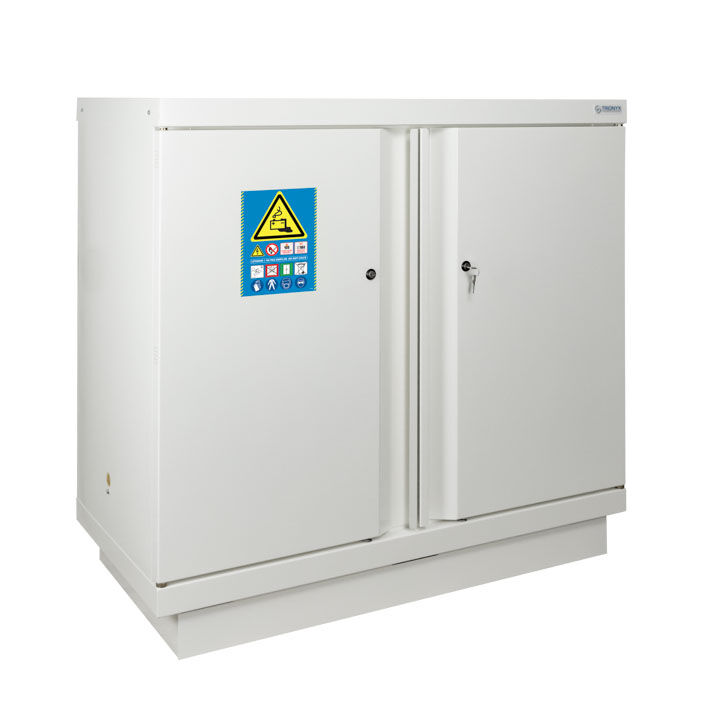 ECOSAFE 793+LI Safety cabinet for storage of Lithium-Ion batteries 1100x1137x670mm, Interior fire resistant for up to 180 minutes, exterior fire resistance for up to 105 minutes, according to EN 14470-1 and EN 1363-1